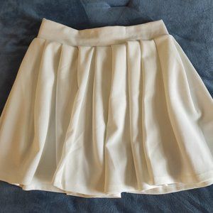 Small White Mini Skirt